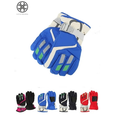 Boys Kids Children Warm Knitted Gloves Winter Thick Full Mitten Finger Protector Boys Kids Children Warm Knitted Gloves Winter Thick Full Mitten Finger Protector